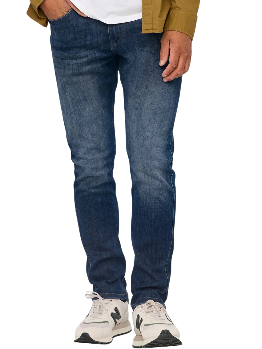 Perf Denim Relaxed Taper - Galactic