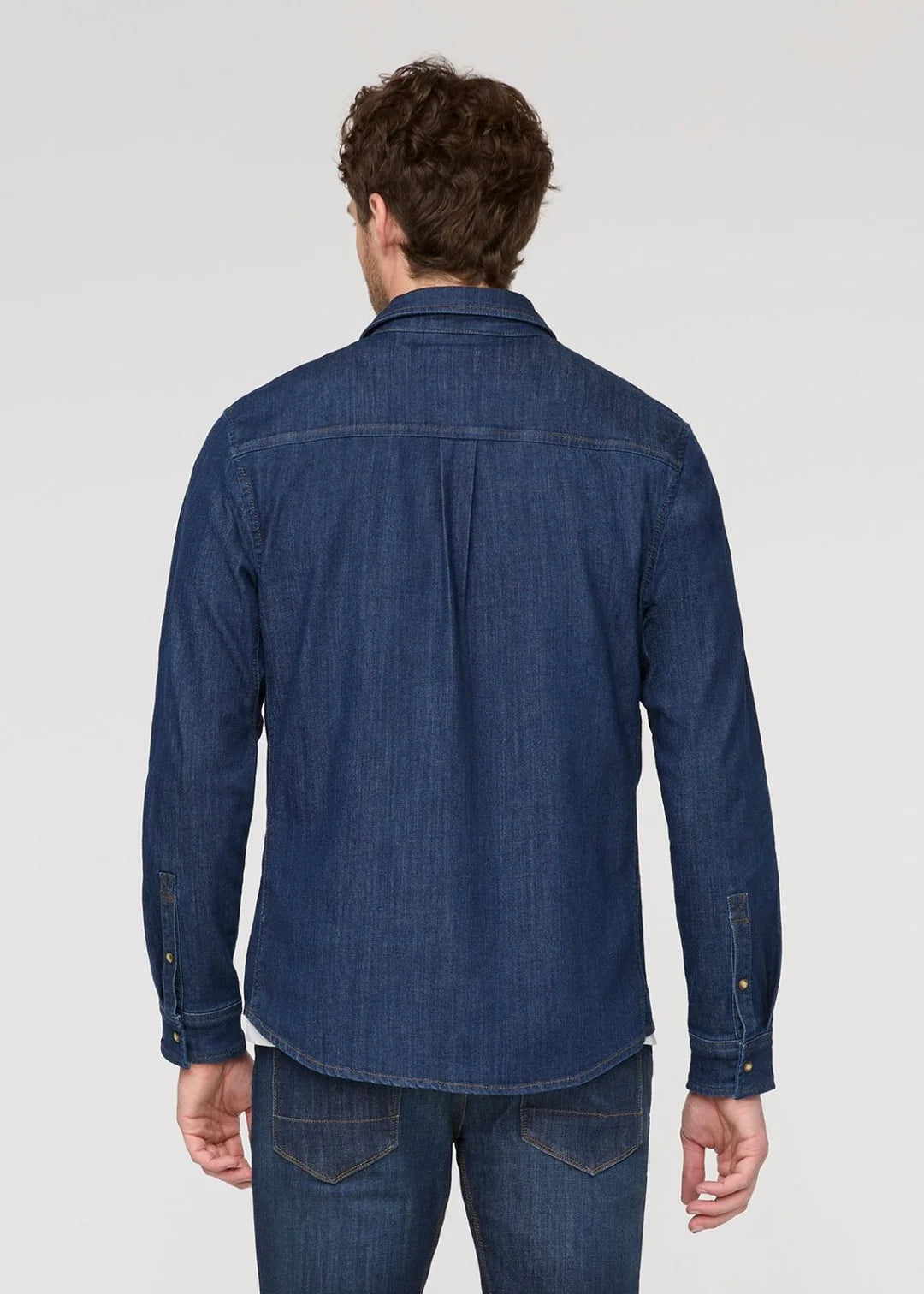 Performance Denim Lite Shirt- Dark Stone