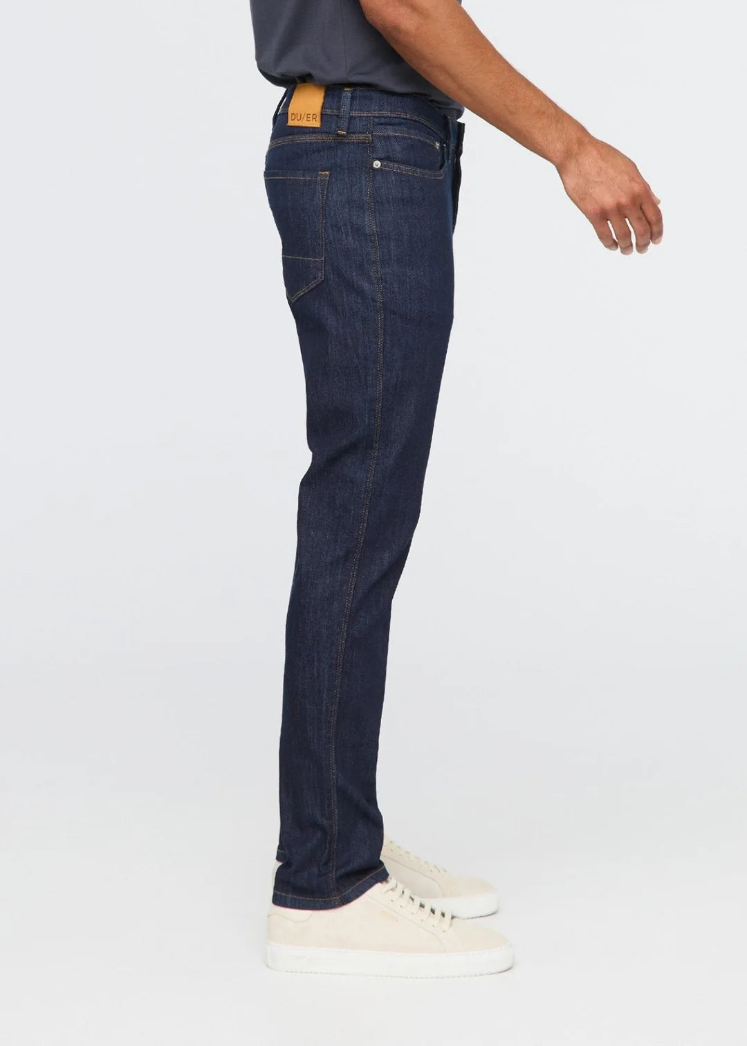 Perf Denim Slim - Heritage Rinse