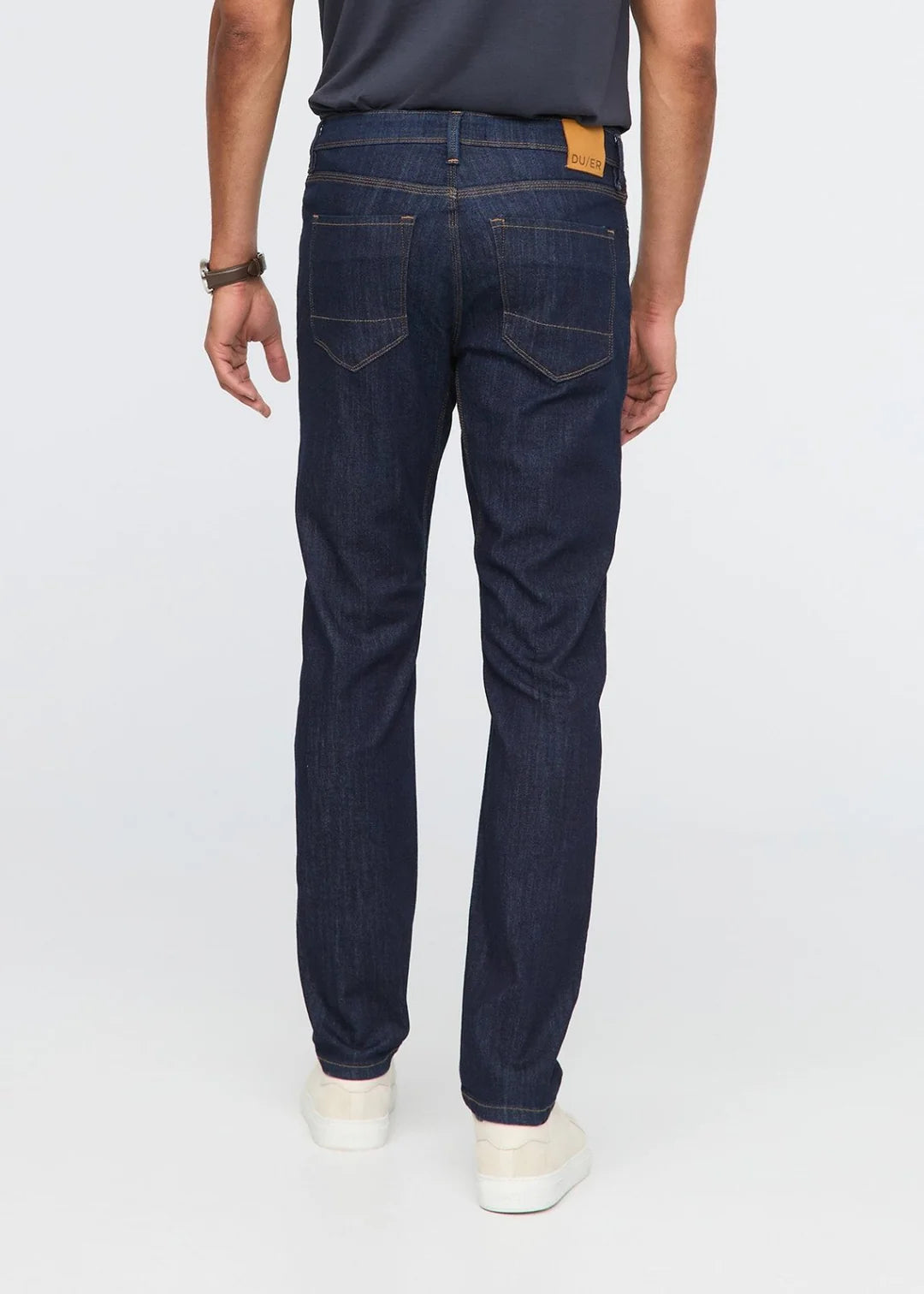 Perf Denim Slim - Heritage Rinse