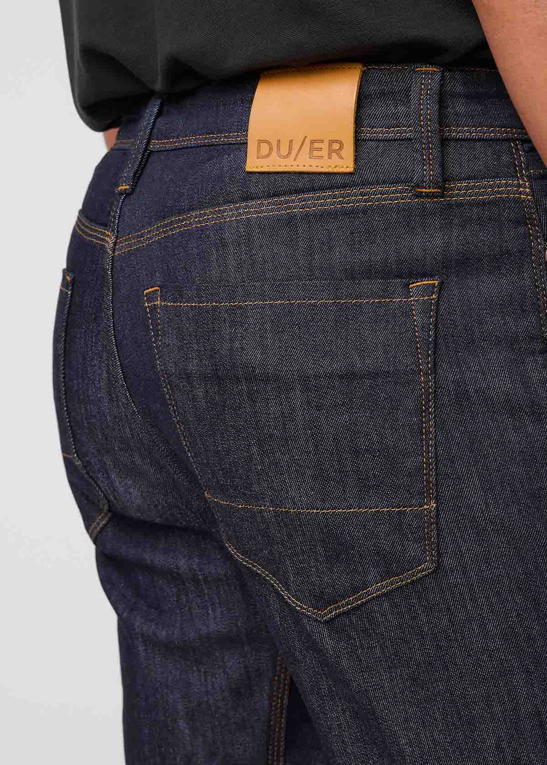 Perf Denim Relaxed Taper - Heritage