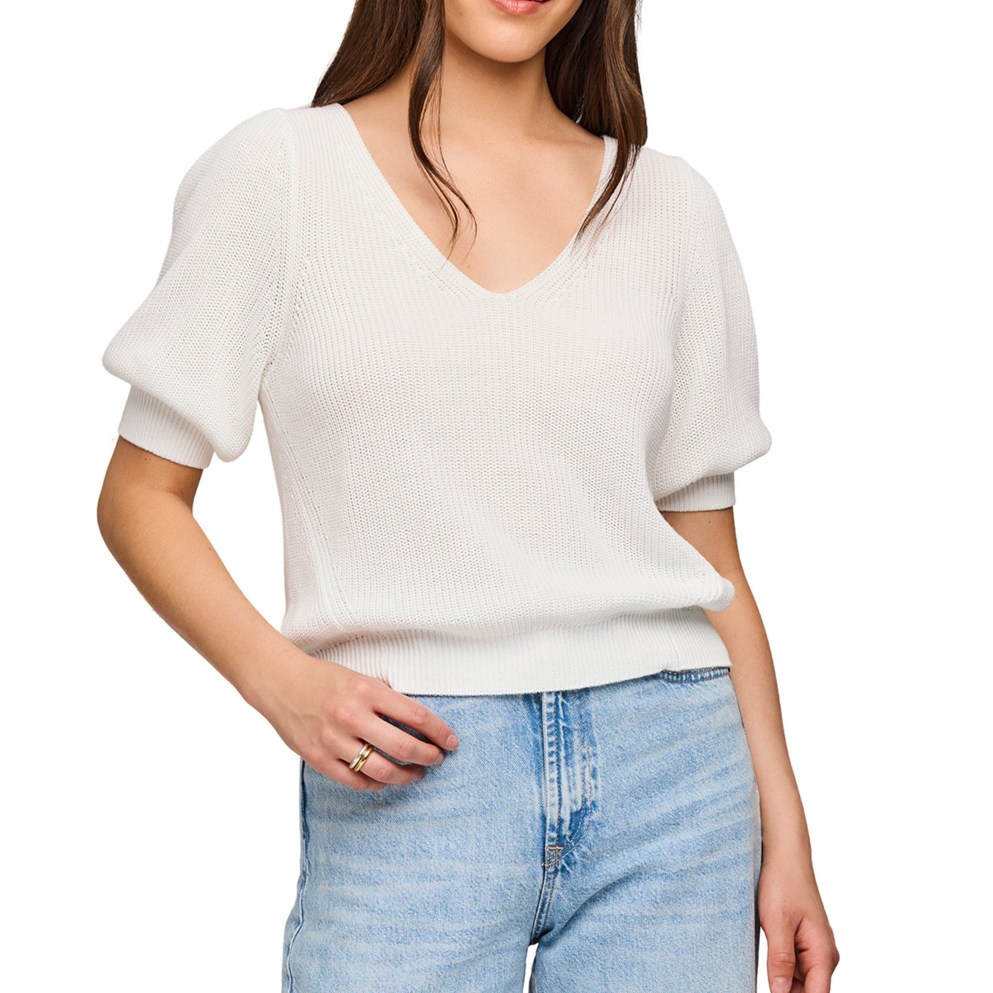 Phoebe Sweater - White