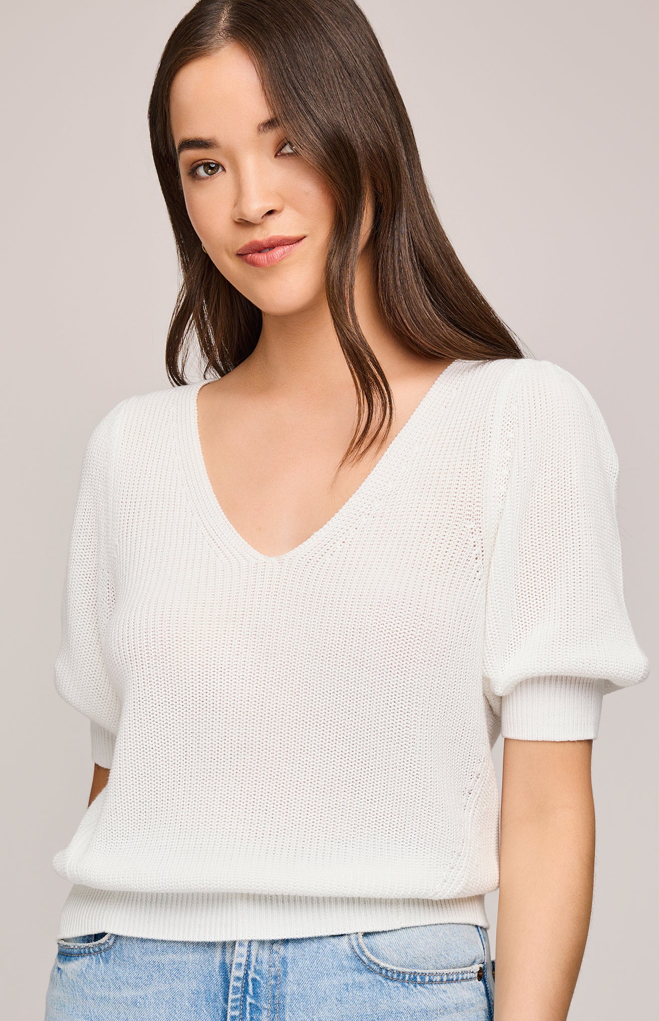 Phoebe Sweater in White