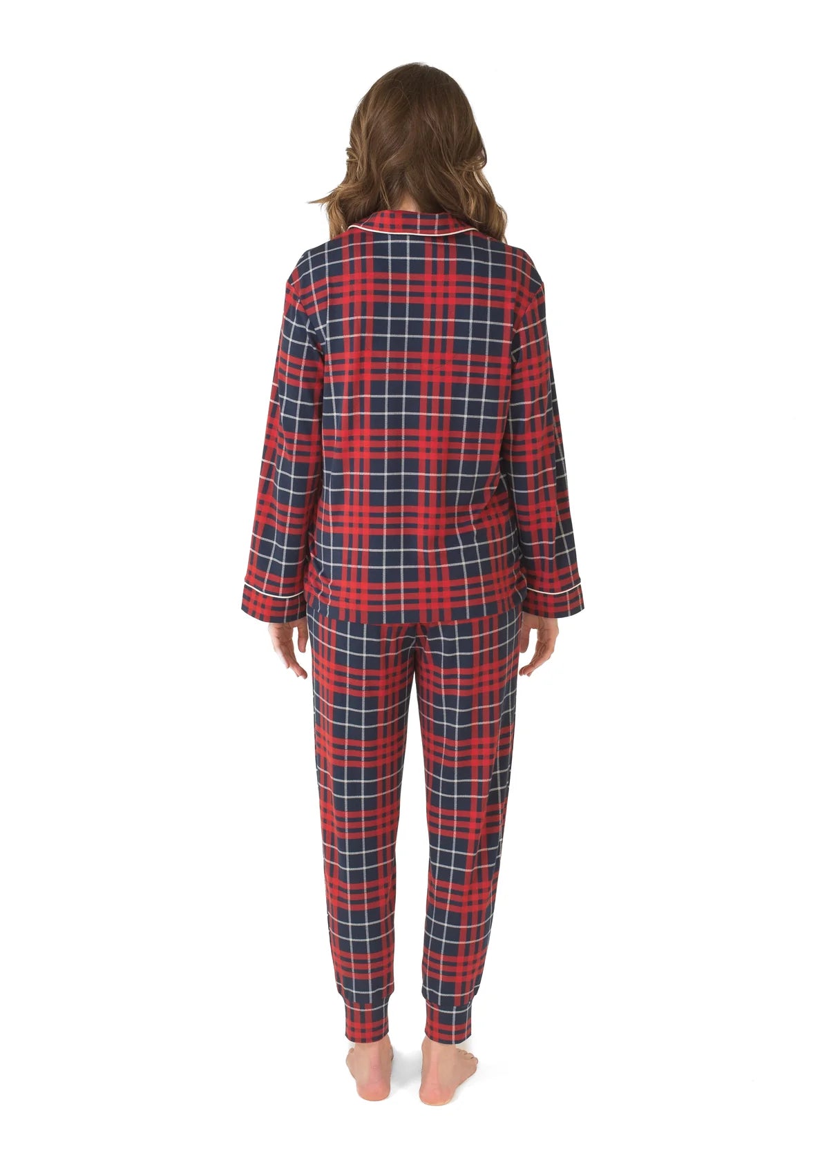 Pajama Set in Red Plaid