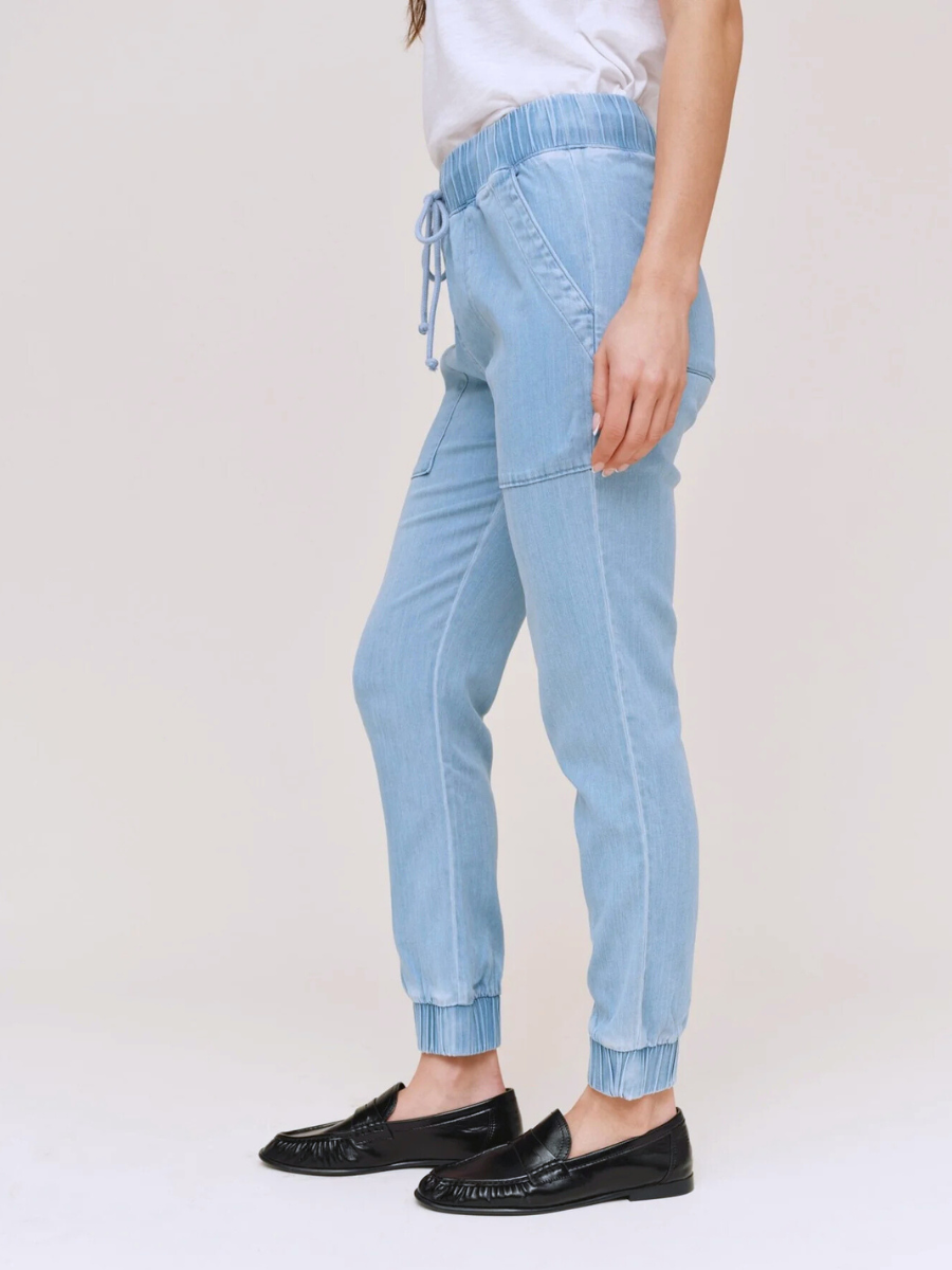 TENCEL™ Pocket Jogger - Indigo Lake Wash