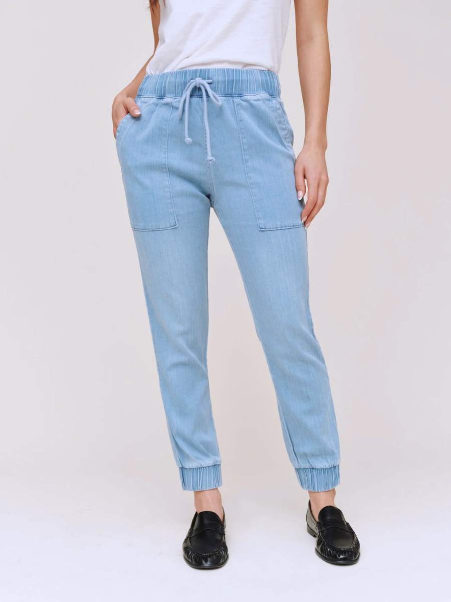 TENCEL™ Pocket Jogger - Indigo Lake Wash