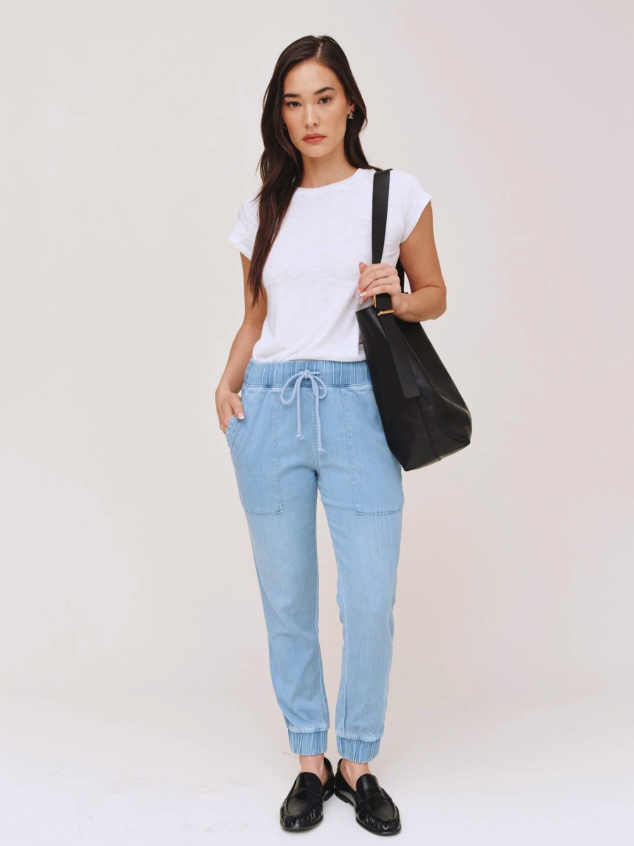 TENCEL™ Pocket Jogger - Indigo Lake Wash