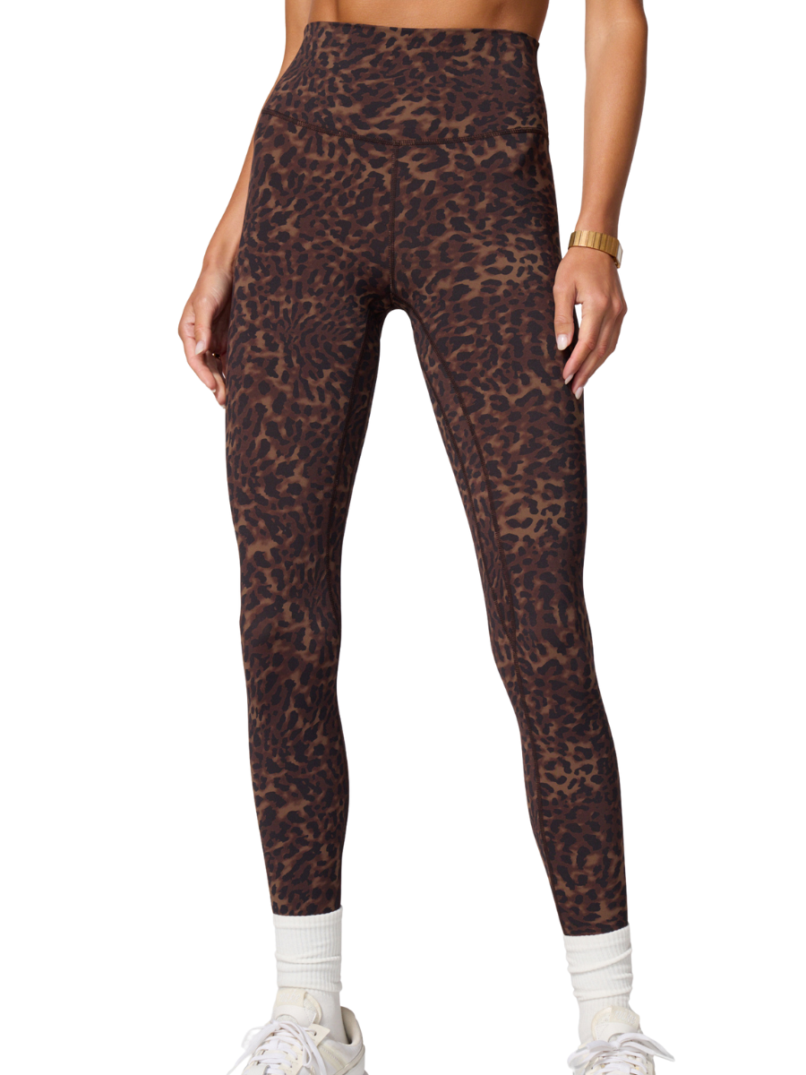 Printed Legging - Caribou Leopard