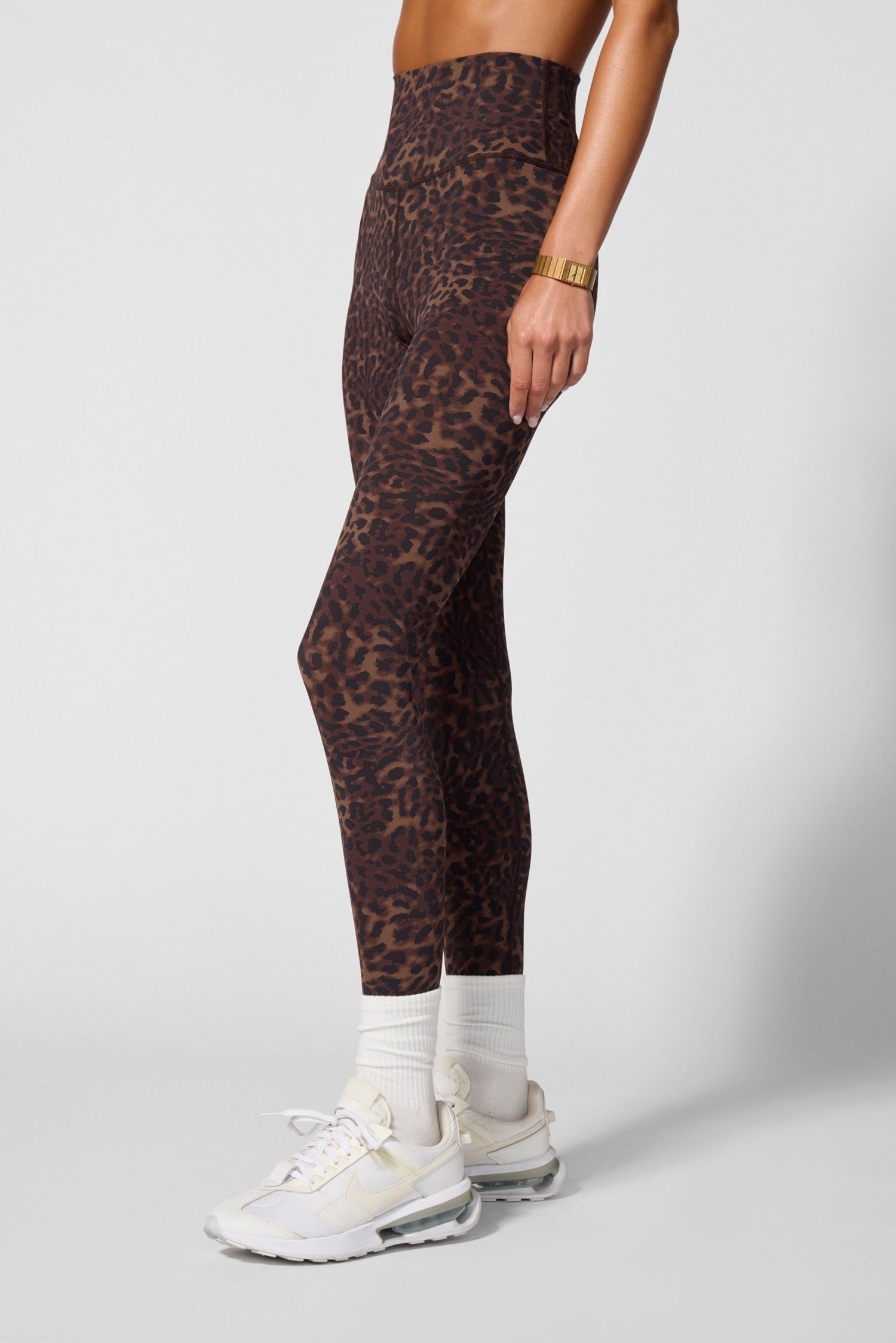 Printed Legging - Caribou Leopard