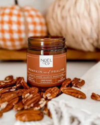 Candle by Noel & Co in Pumpkin and Praline Scent