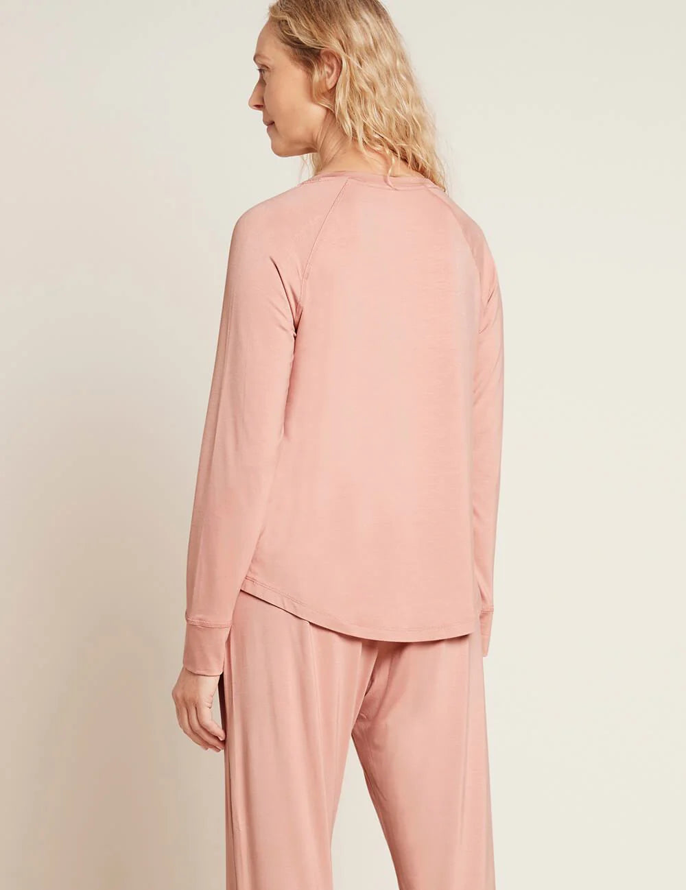 Raglan Sleep Top in Dusty Pink