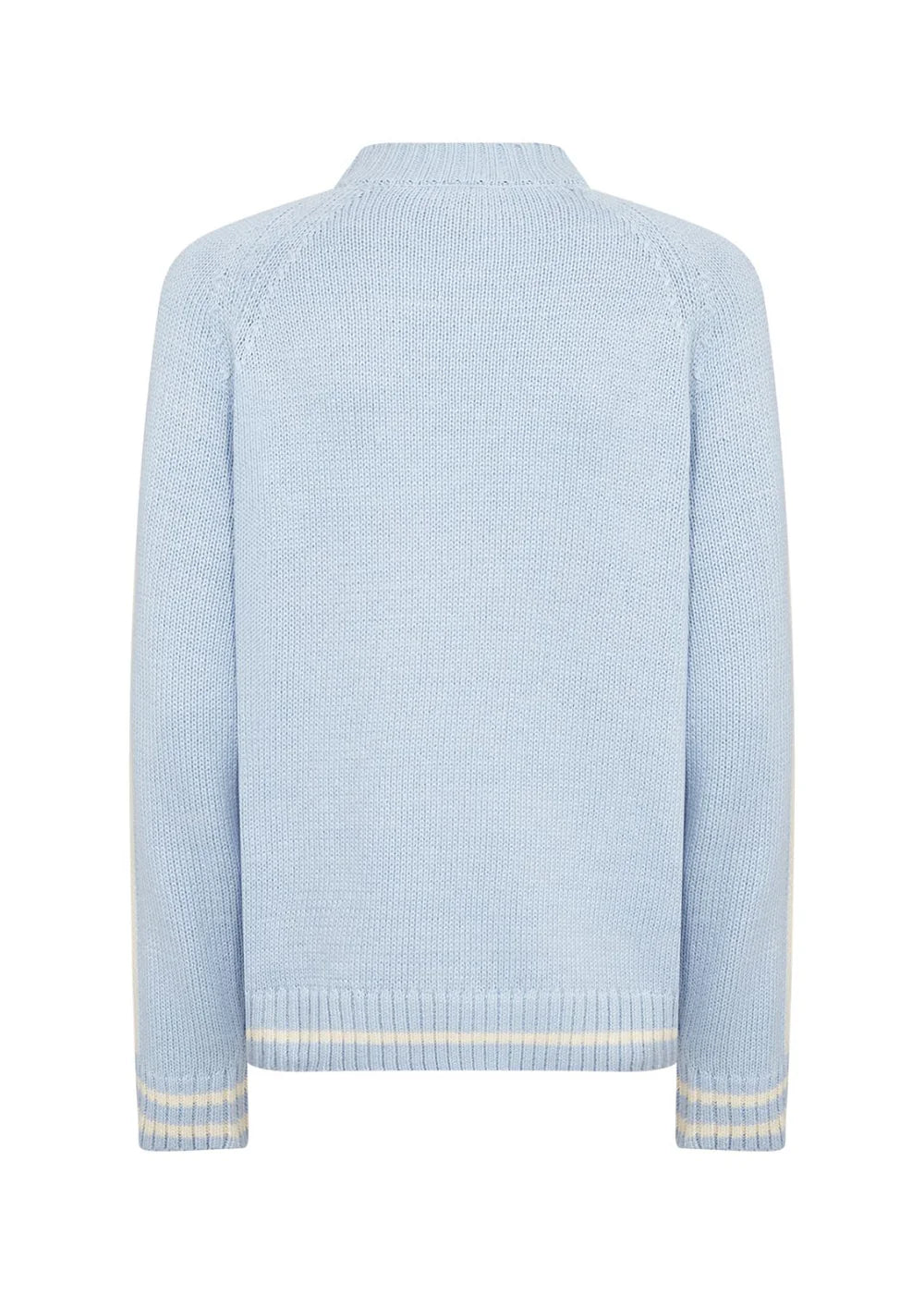 Remone Stripe Jumper - Cream/Blue