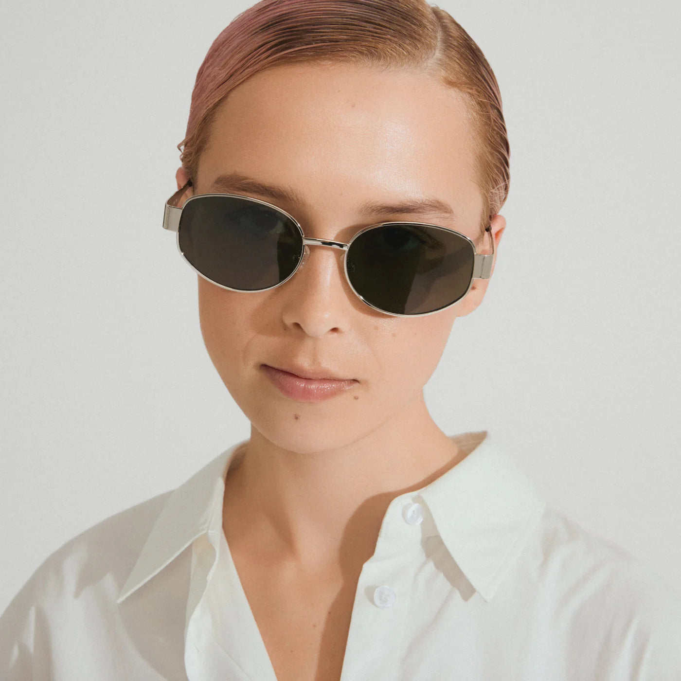 Reilly Polarized Sunglasses - Brown/Silver