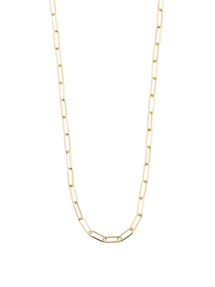 Ronja Paperclip Necklace - Gold