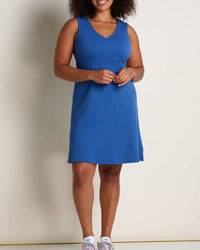 RoseMarie Dress in Cornflower