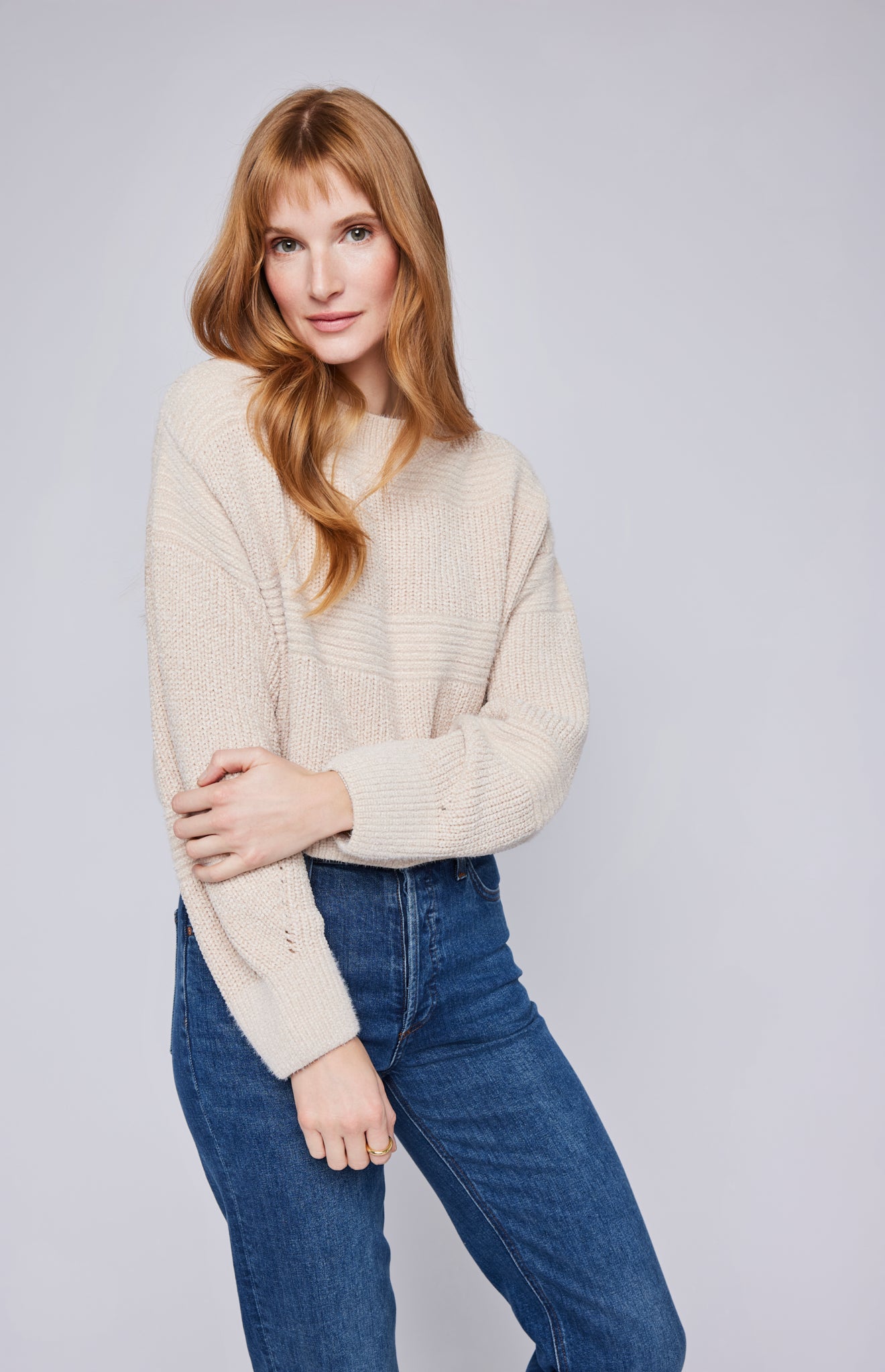 Rosetta Sweater in Bone