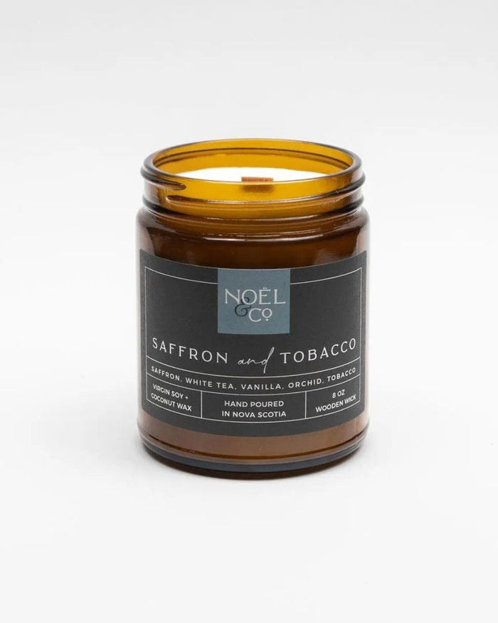 Saffron & Tobacco Scented Candle