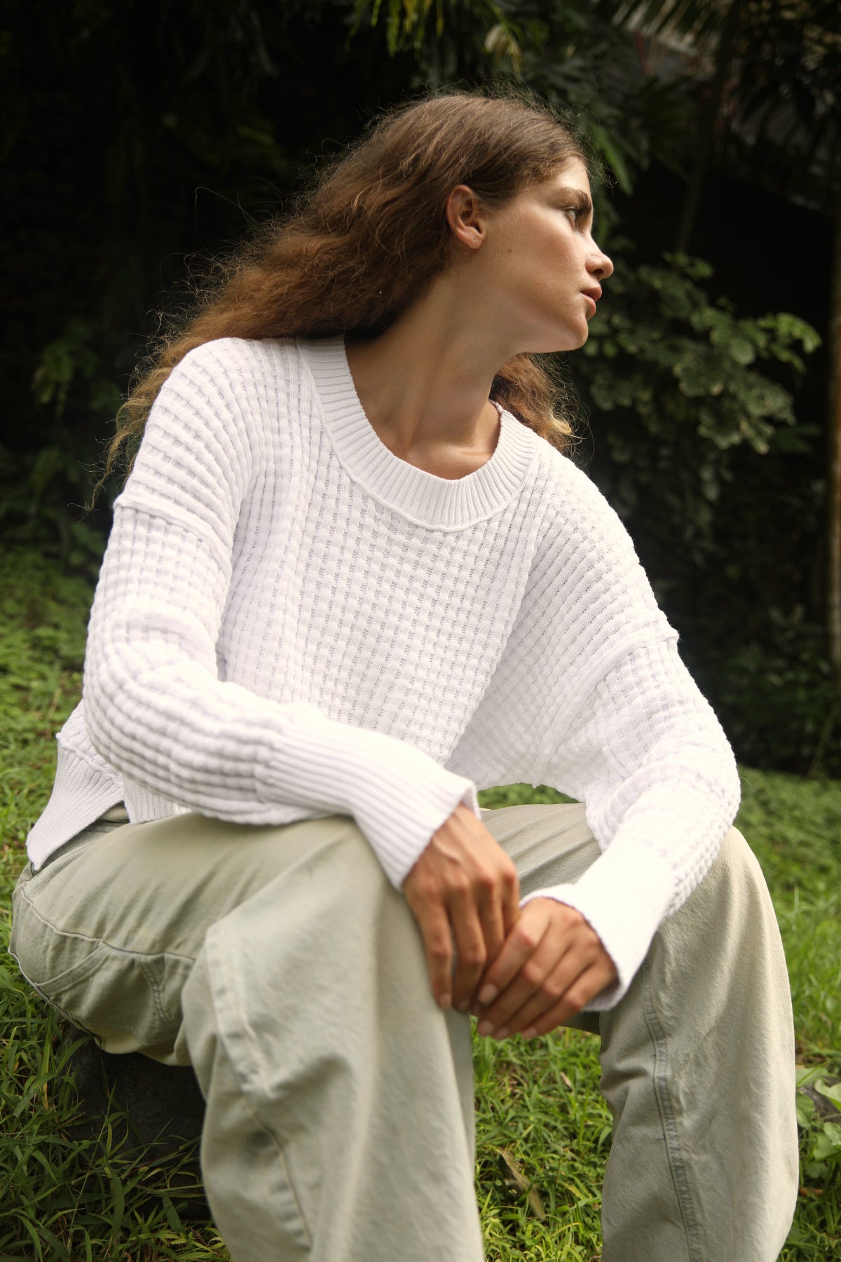 Sailing Sweater - Crisp White