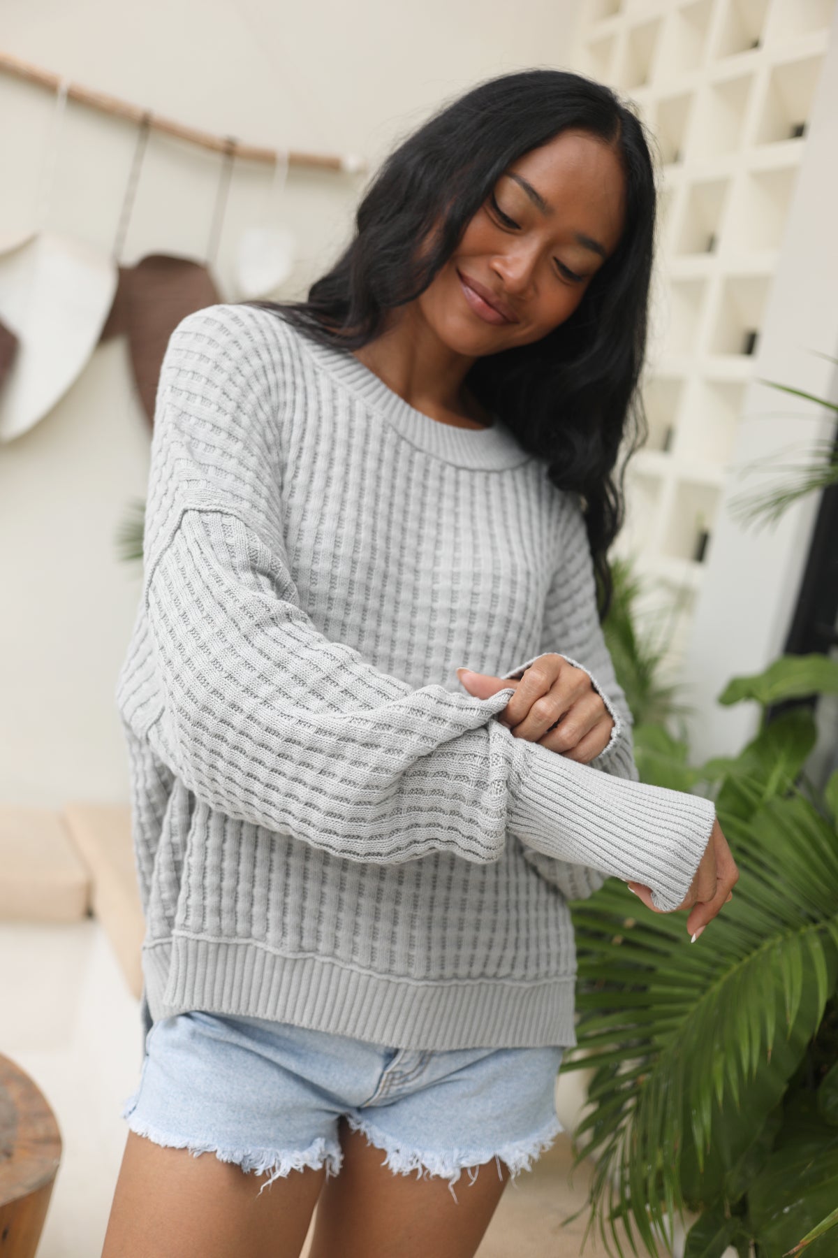 Sailing Sweater - Cloud Grey