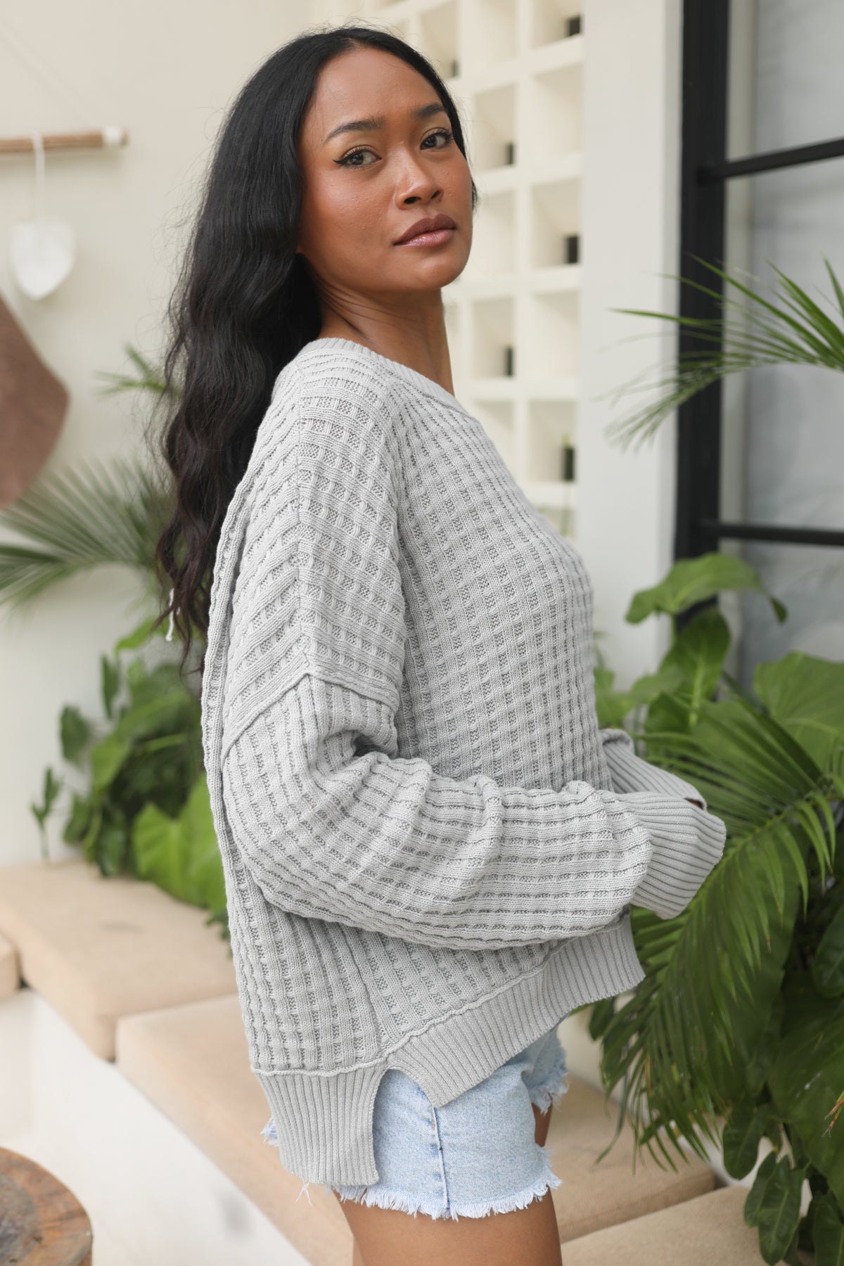 Sailing Sweater - Cloud Grey