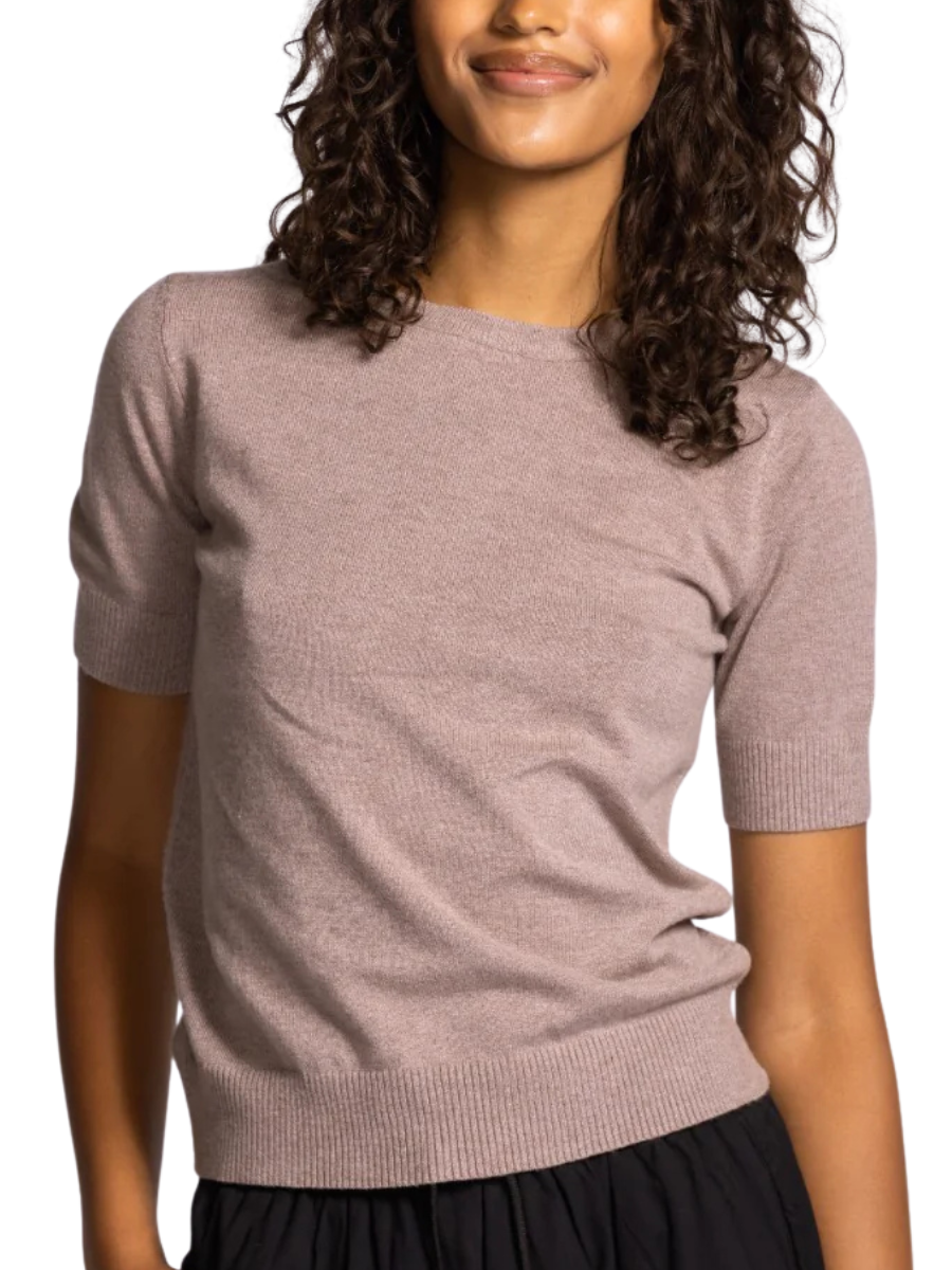 Sandy Viscose Top- Taupe