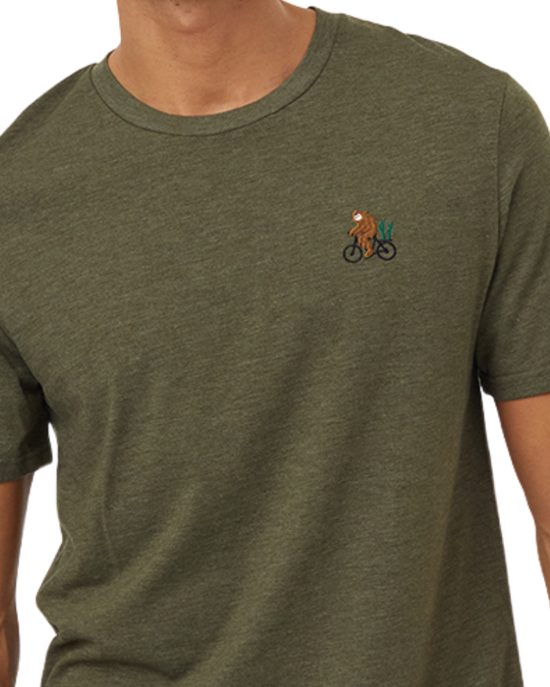 Sasquatch Bike Tee in Green