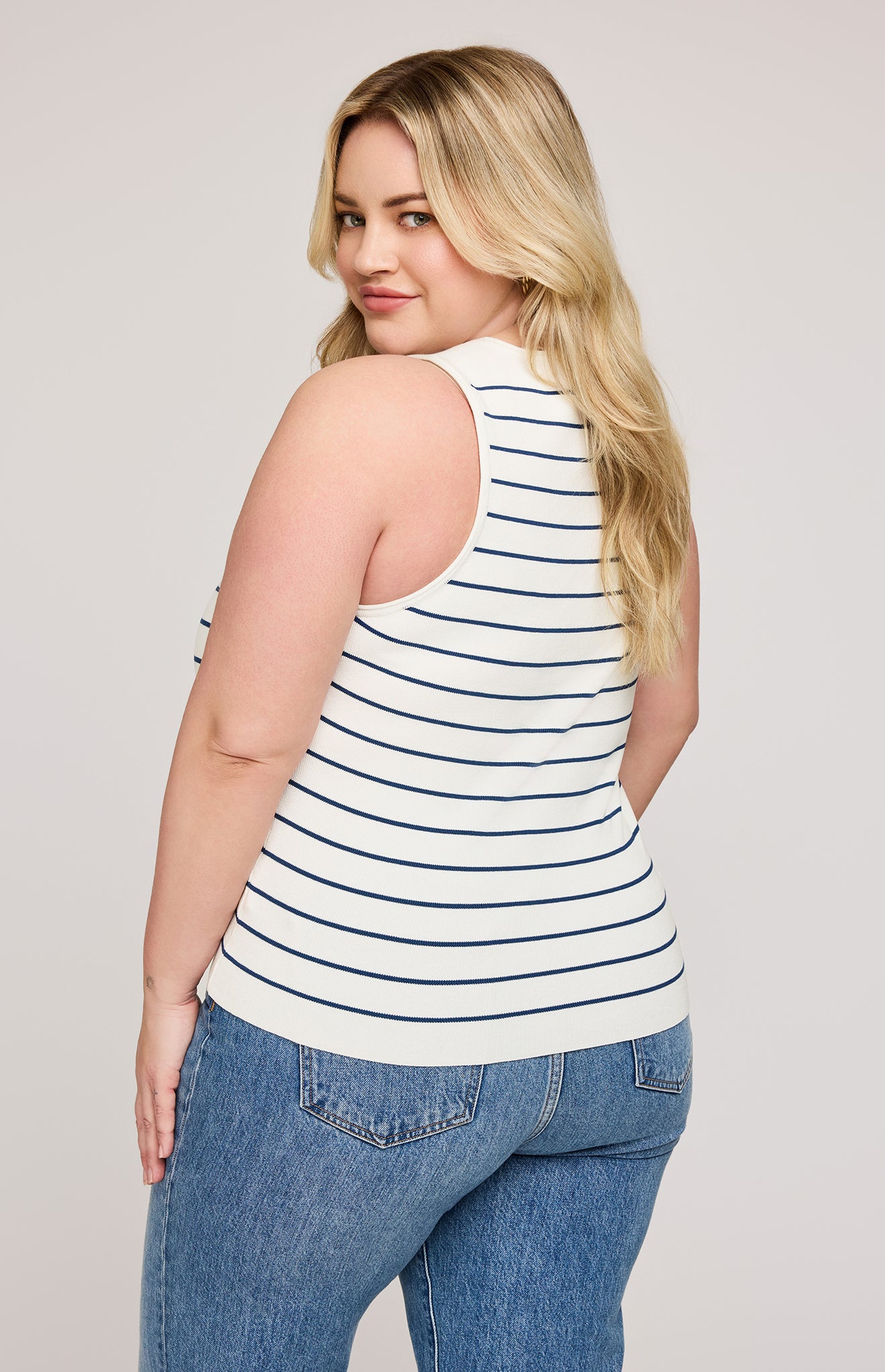 Sierra Tank - Nautical Stripe