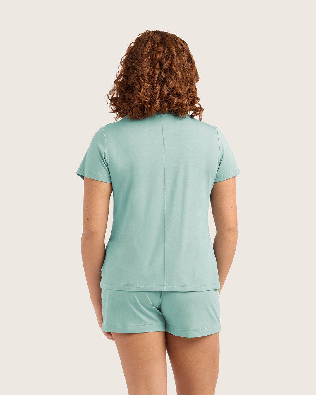Sleep Tee- Seafoam