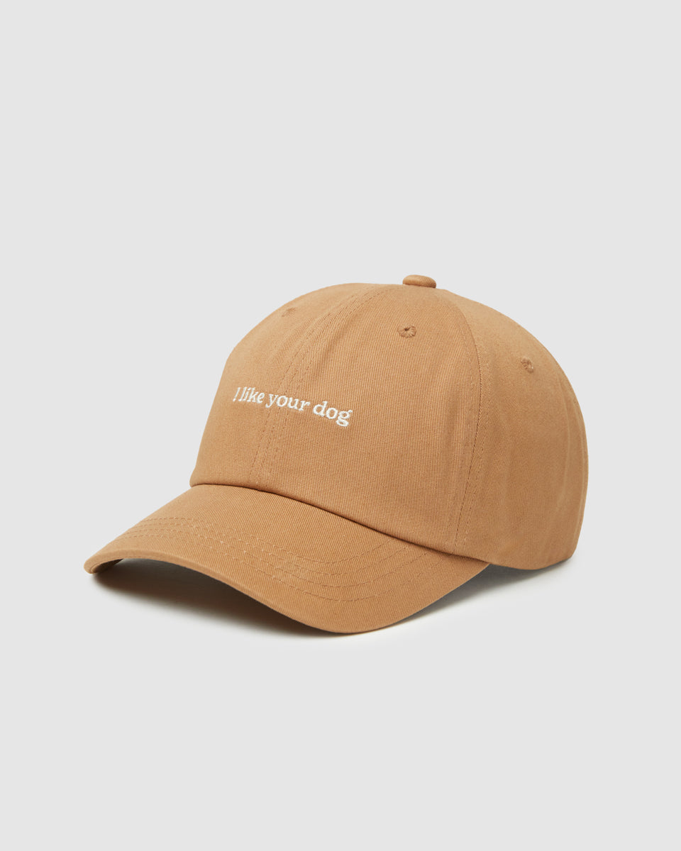 Slogan Peak Hat - I LIke Your Dog