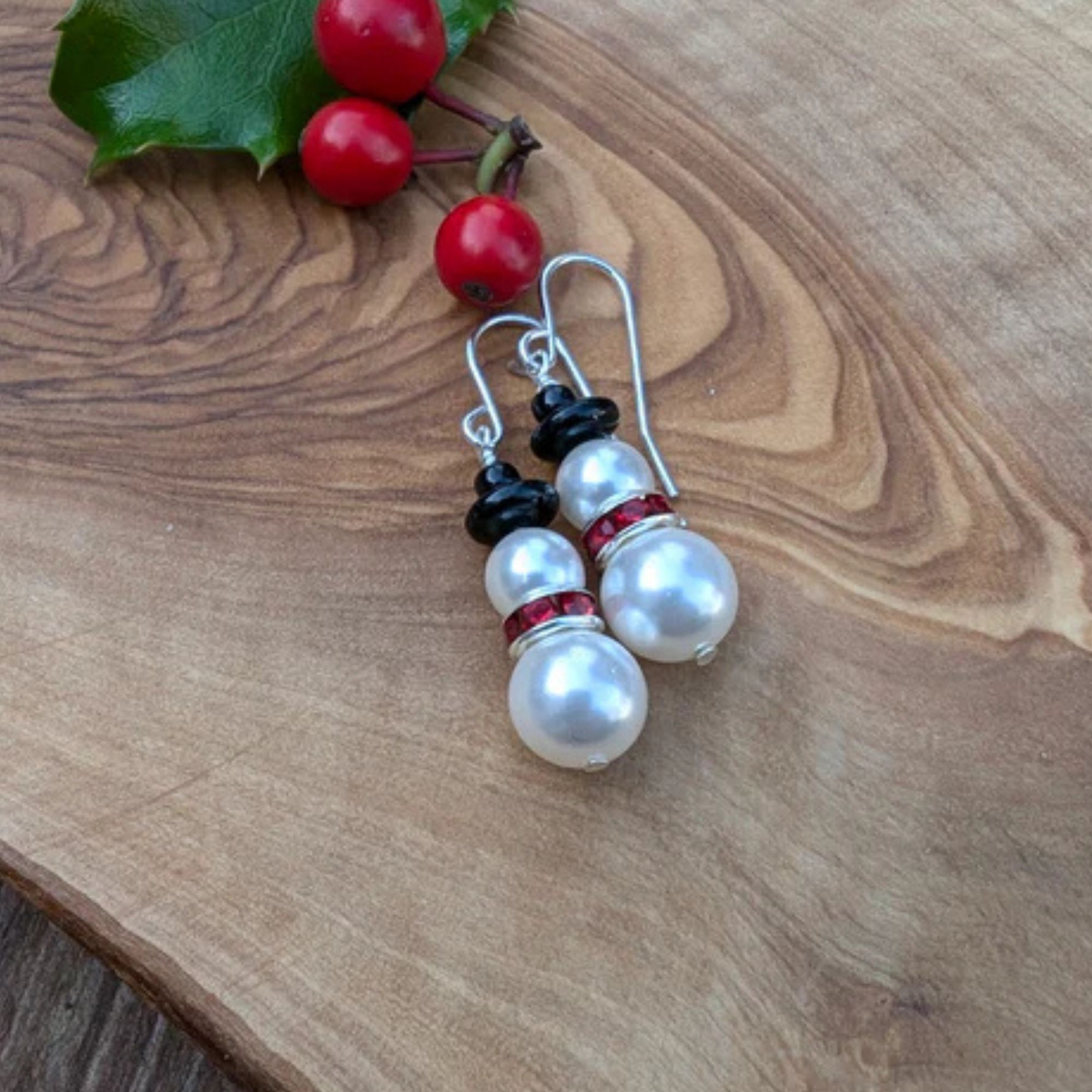 Lorraine Designs Snowmen Earrings