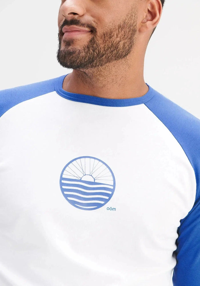 Solis Baseball Long Sleeve by Message Factory in White