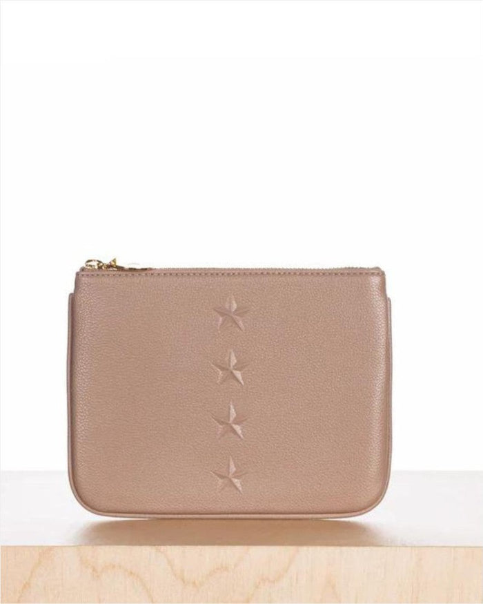 Star Wallet in Taupe