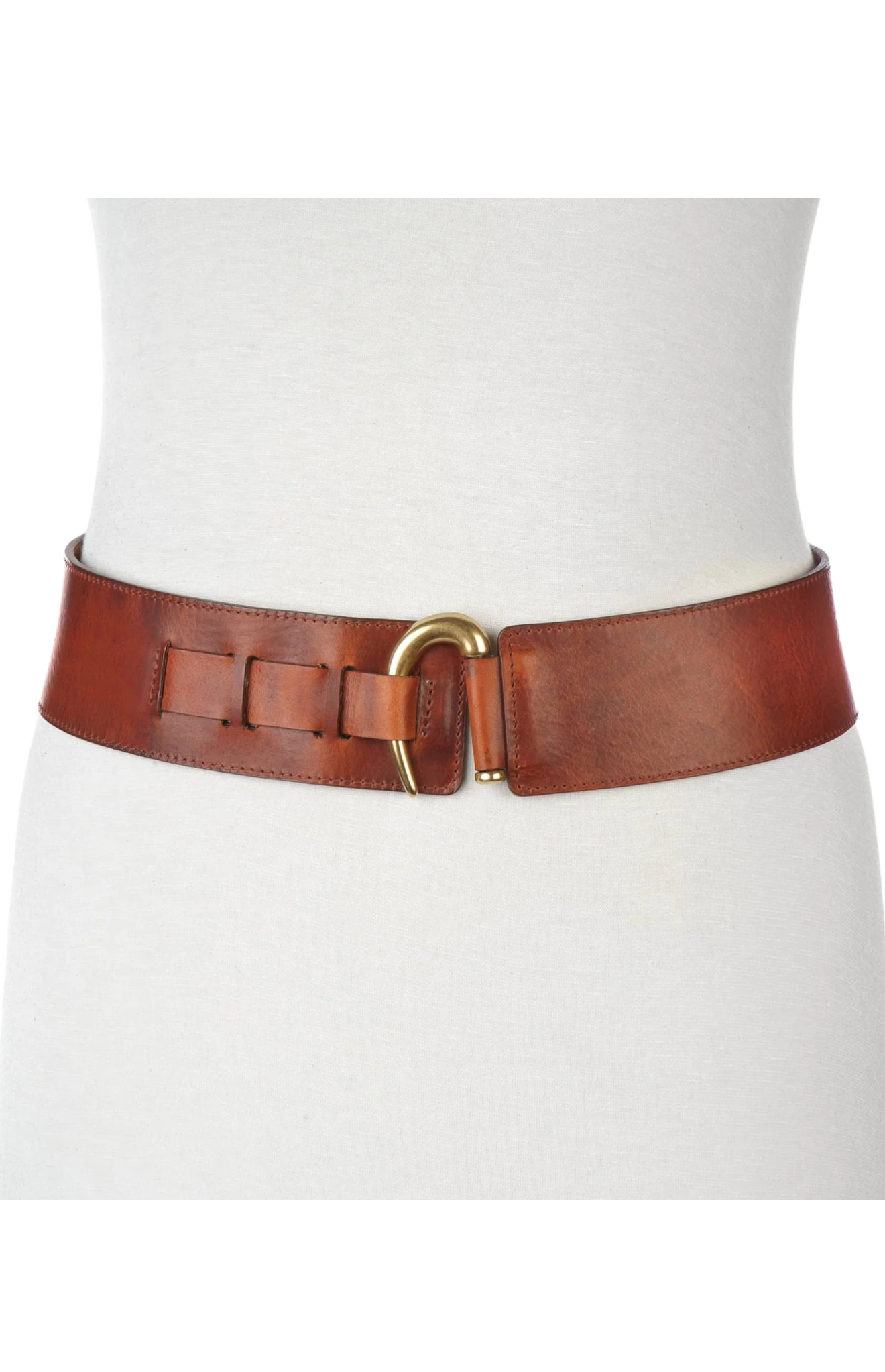 Brave Stas Belt - Brown/Gold