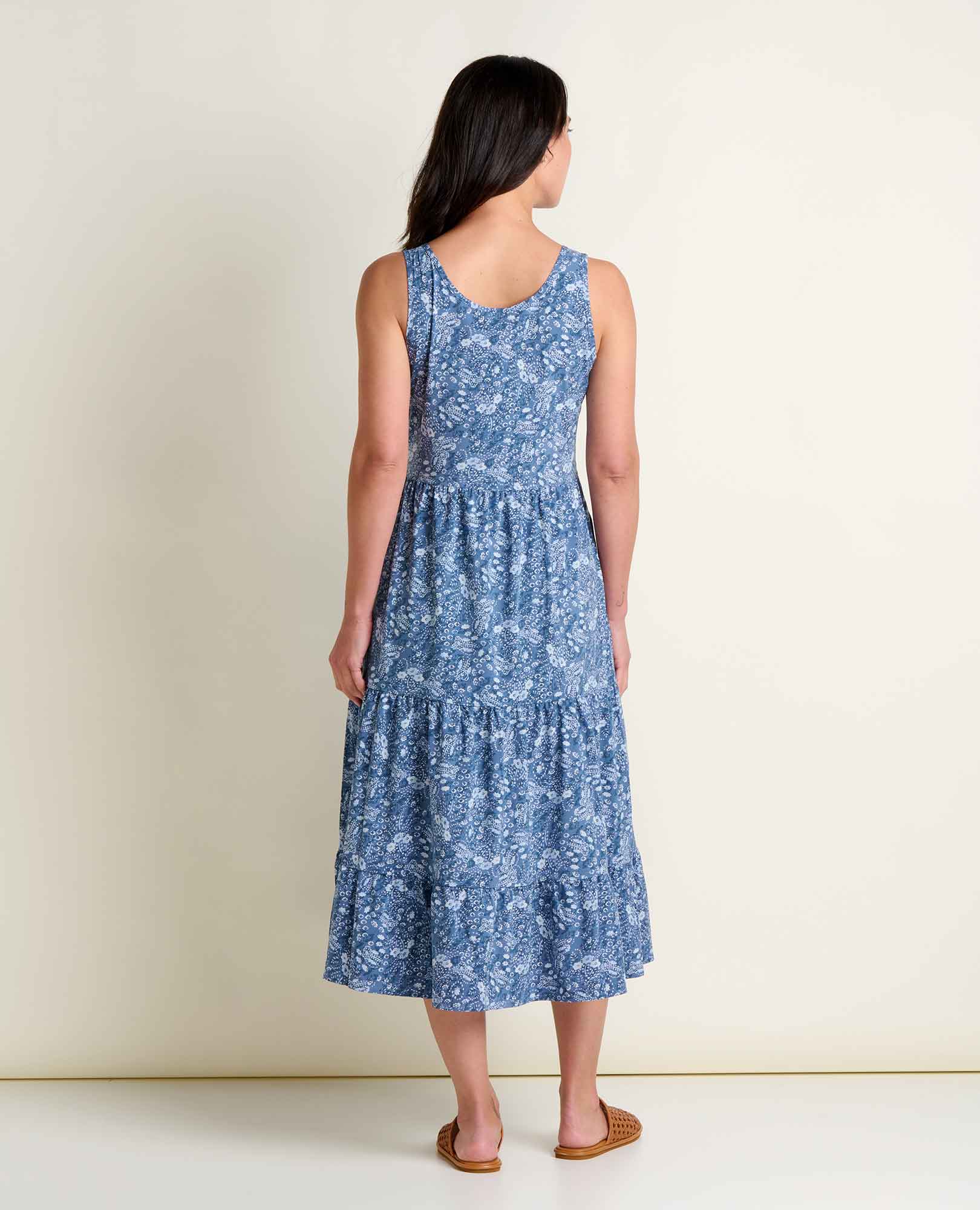 Sunkissed Susana Midi Dress- Canal Print