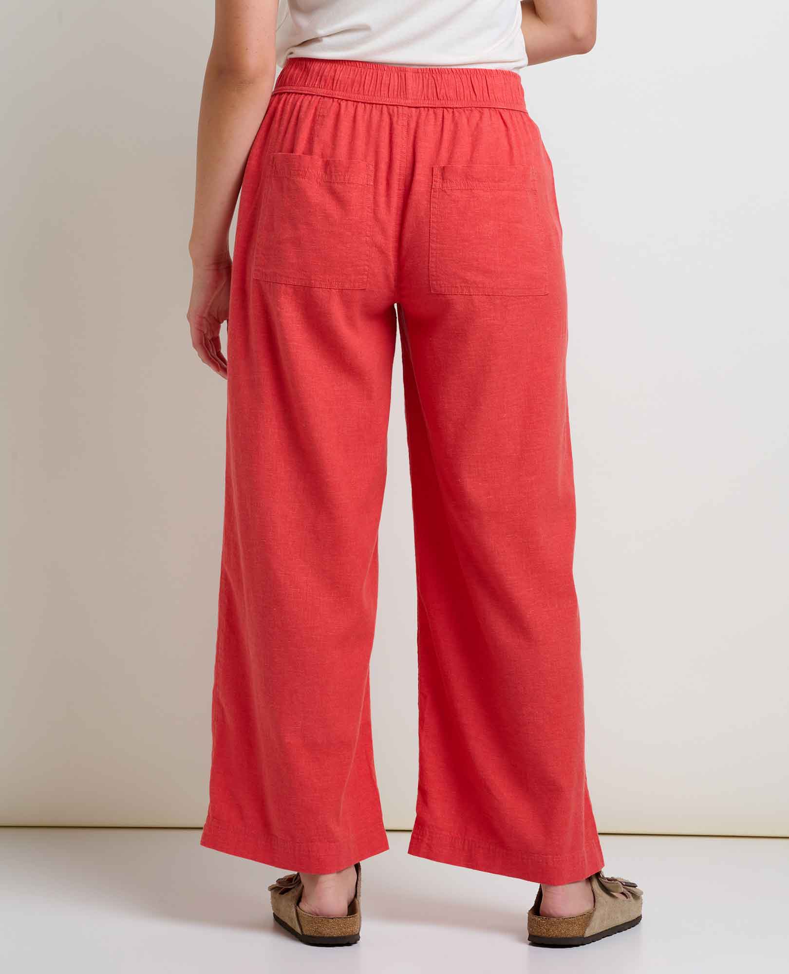 Taj Hemp Wide Leg - Salamander