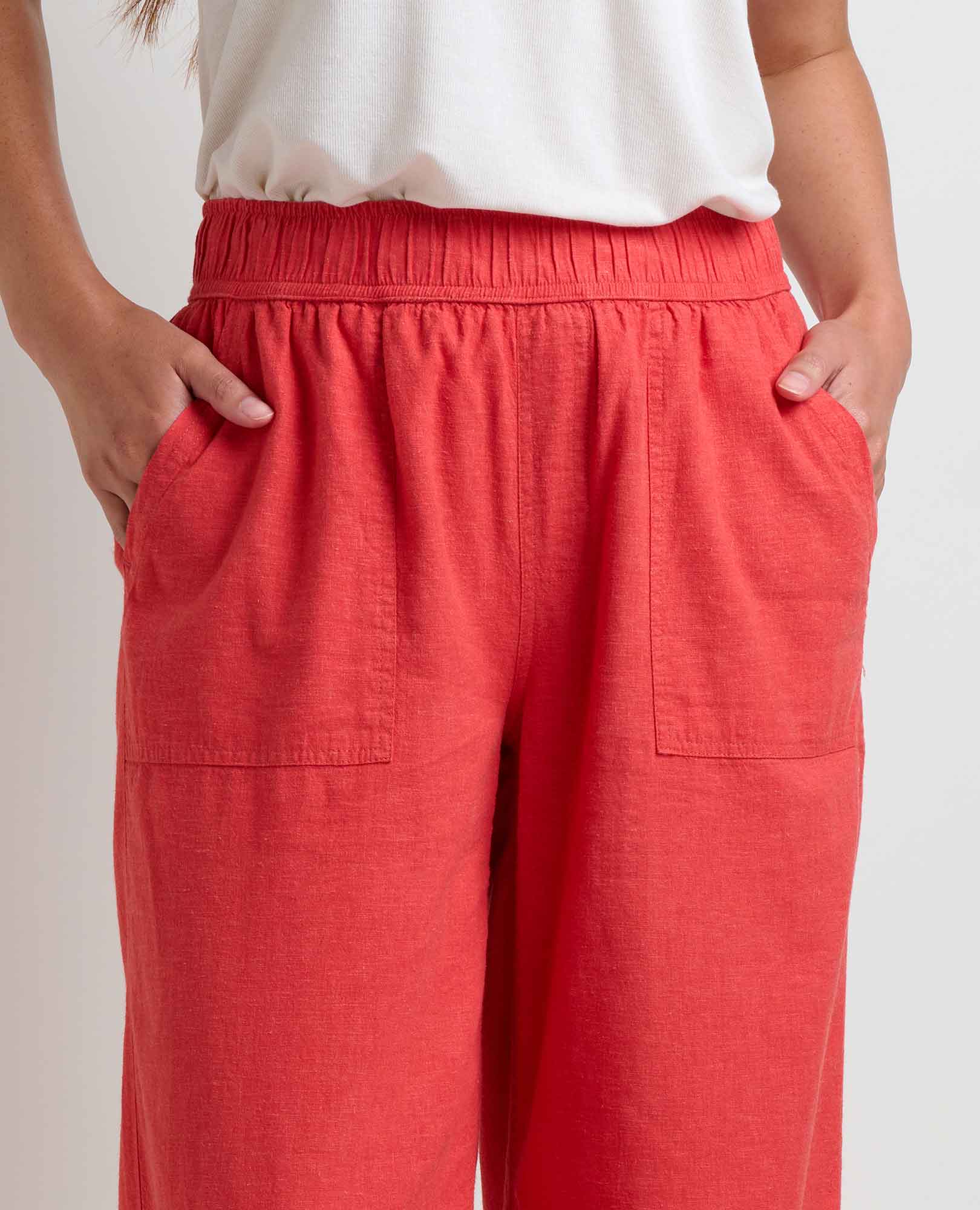 Taj Hemp Wide Leg - Salamander