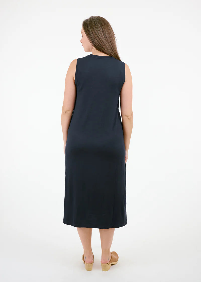 Sutton Maxi Dress in Navy