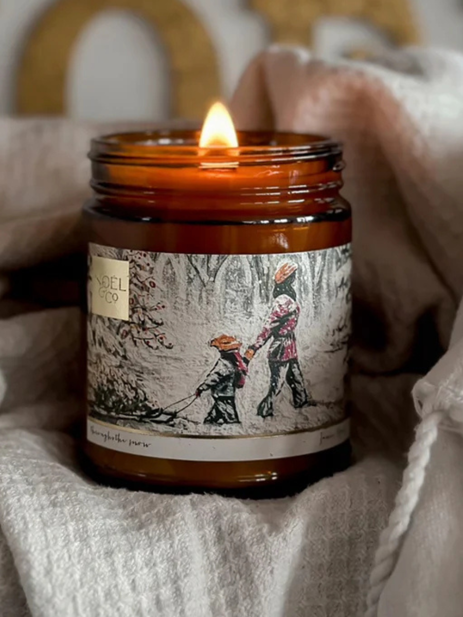 Noel & Co Through the Snow Candle
