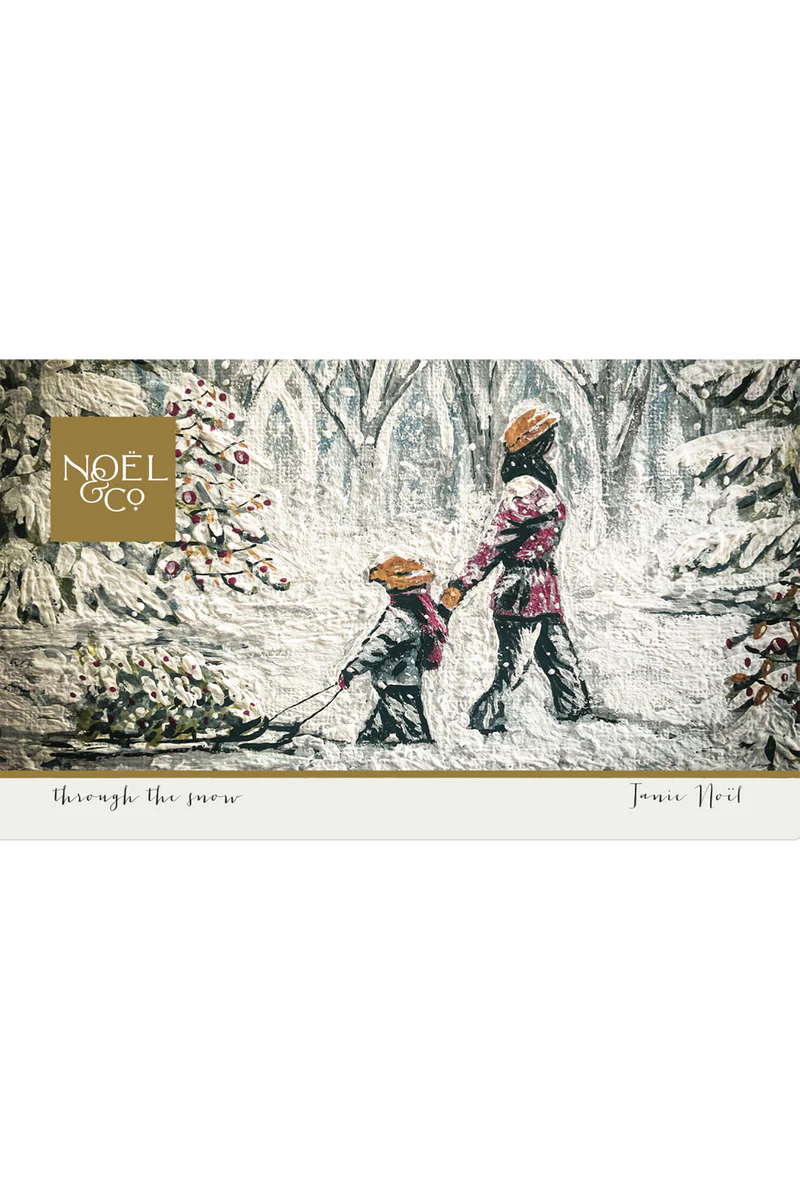 Noel & Co Through the Snow Candle