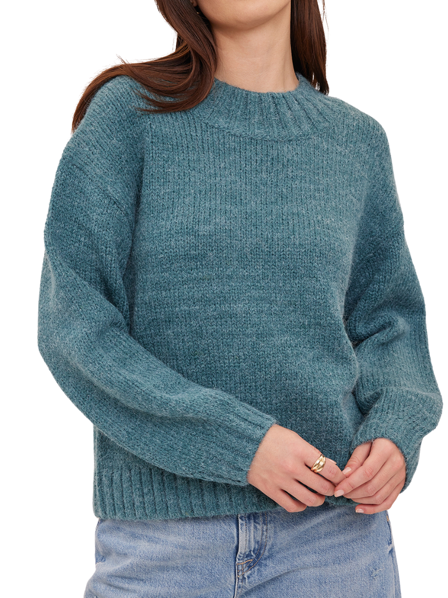 Tova Sweater - Heather Jewel