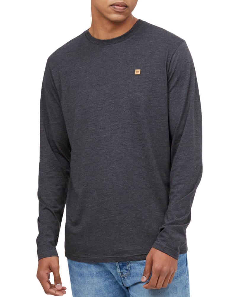 Treeblend Long Sleeve in Heather Blue