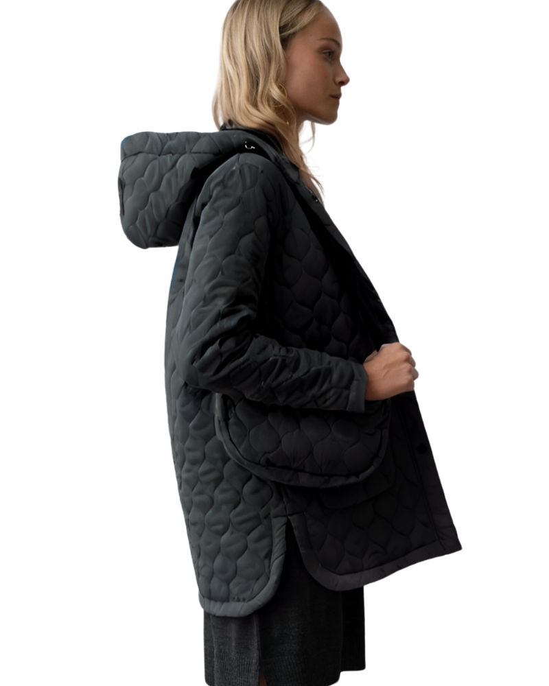 Boreal Hooded Jacket in Black