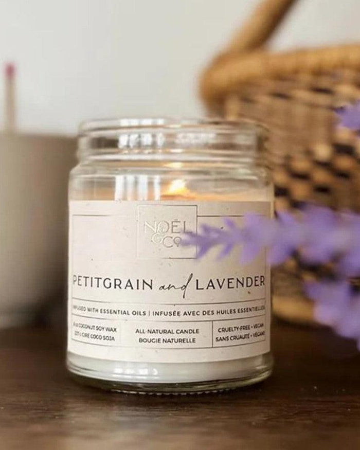 Petitgrain & Lavender Candle