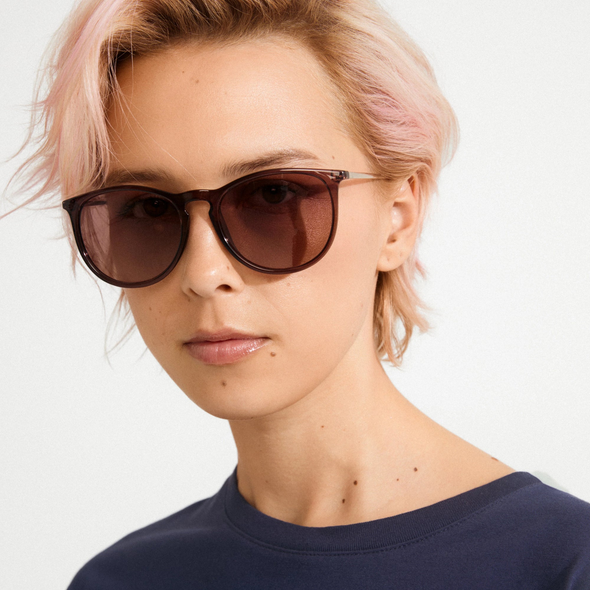 Vanille Polarized Sunglasses - Brown/Pink