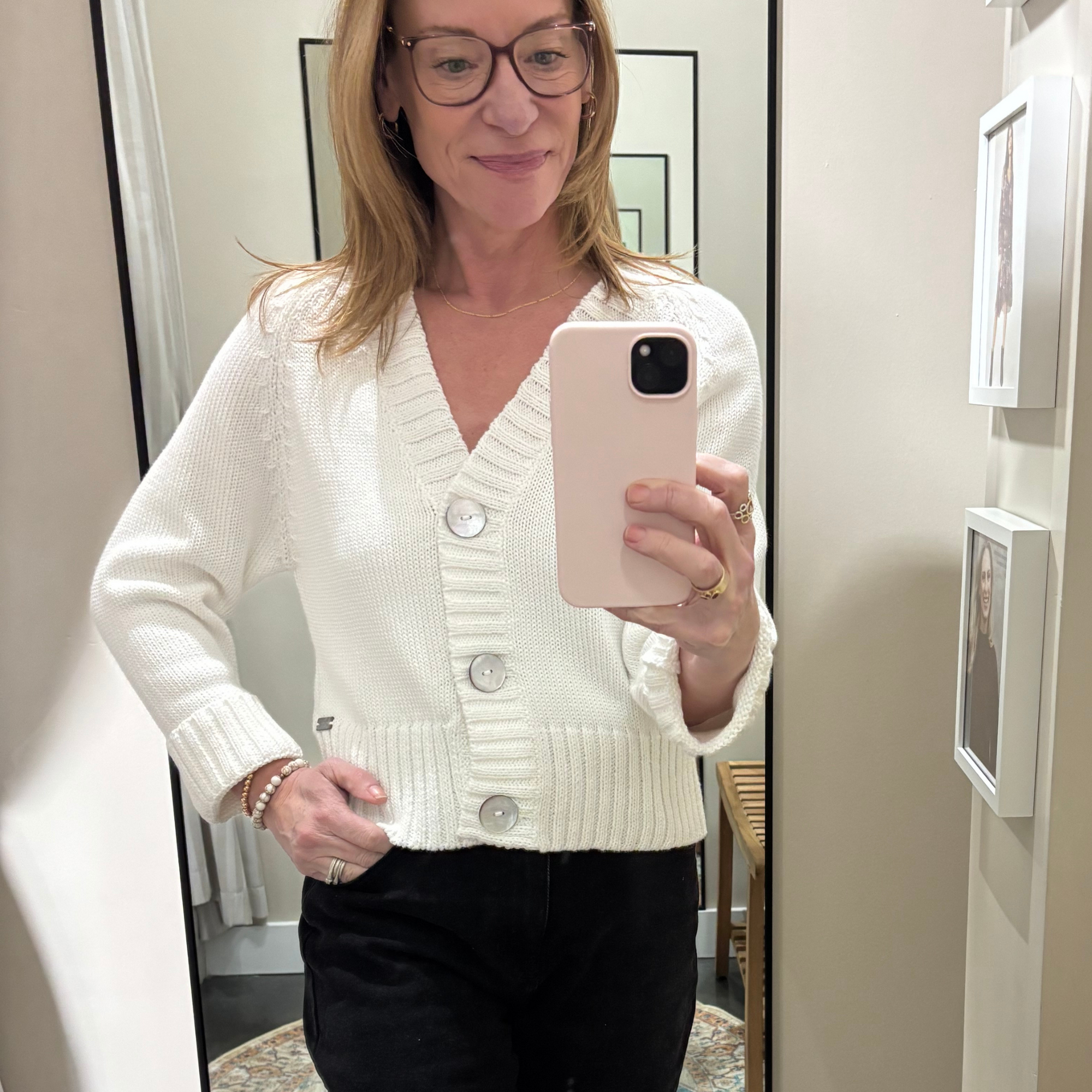 Vera Cardi in White