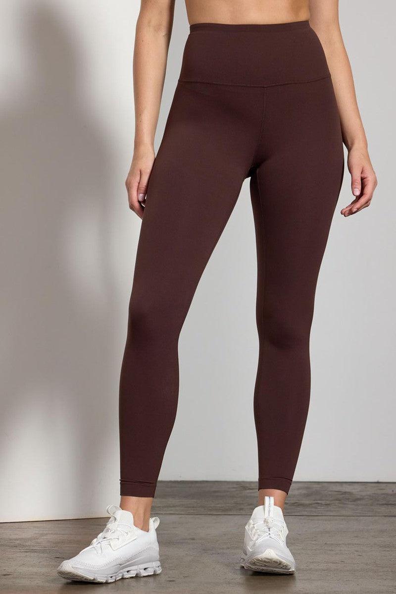 Vital High-Rise 25” Legging by MPG in Chocolate
