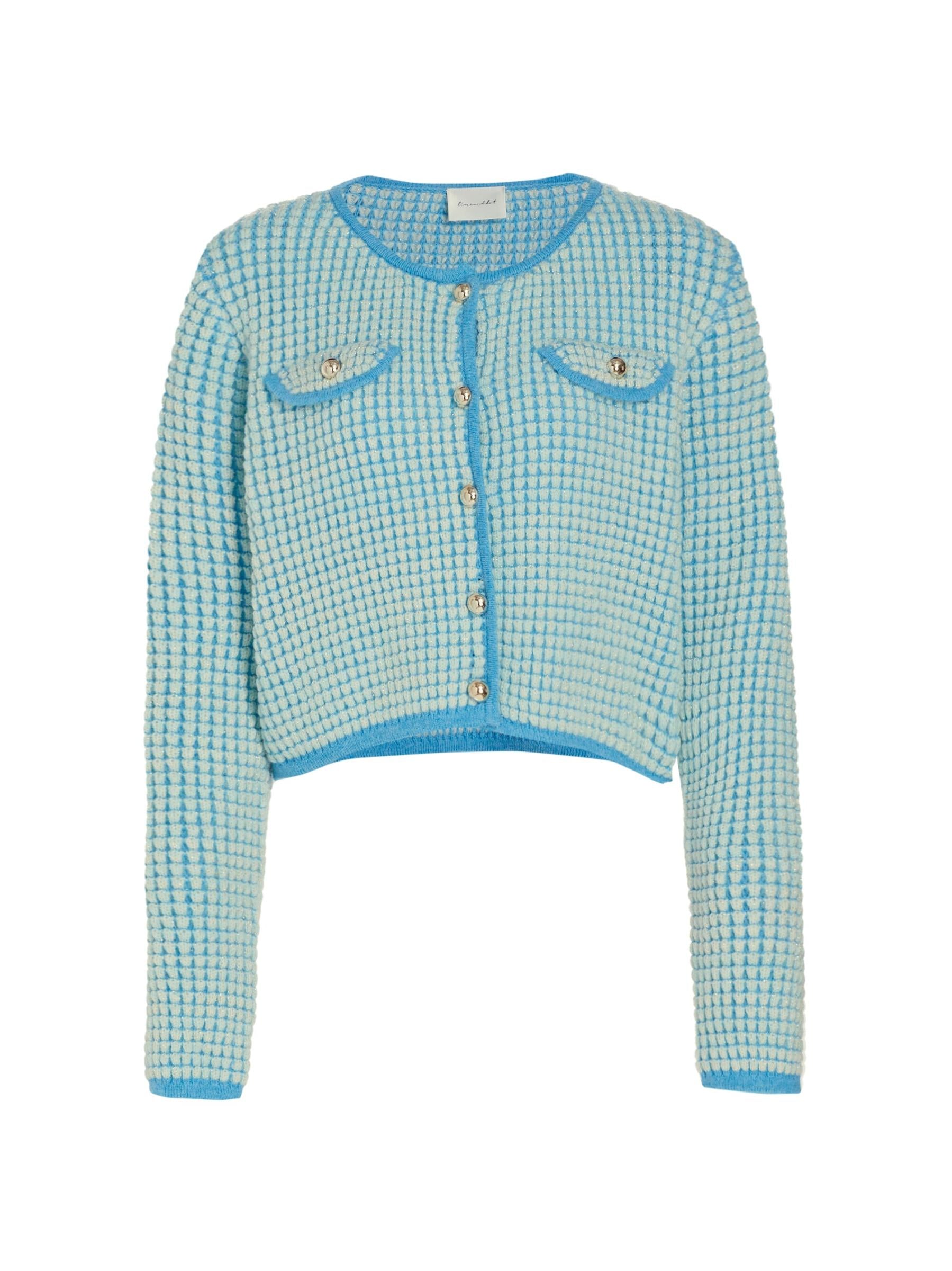 Warm Your Heart Cardigan in French Blue