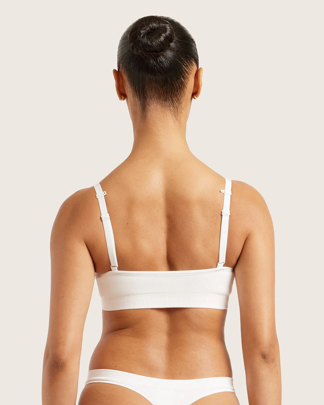 Wireless T-Shirt Bra- White