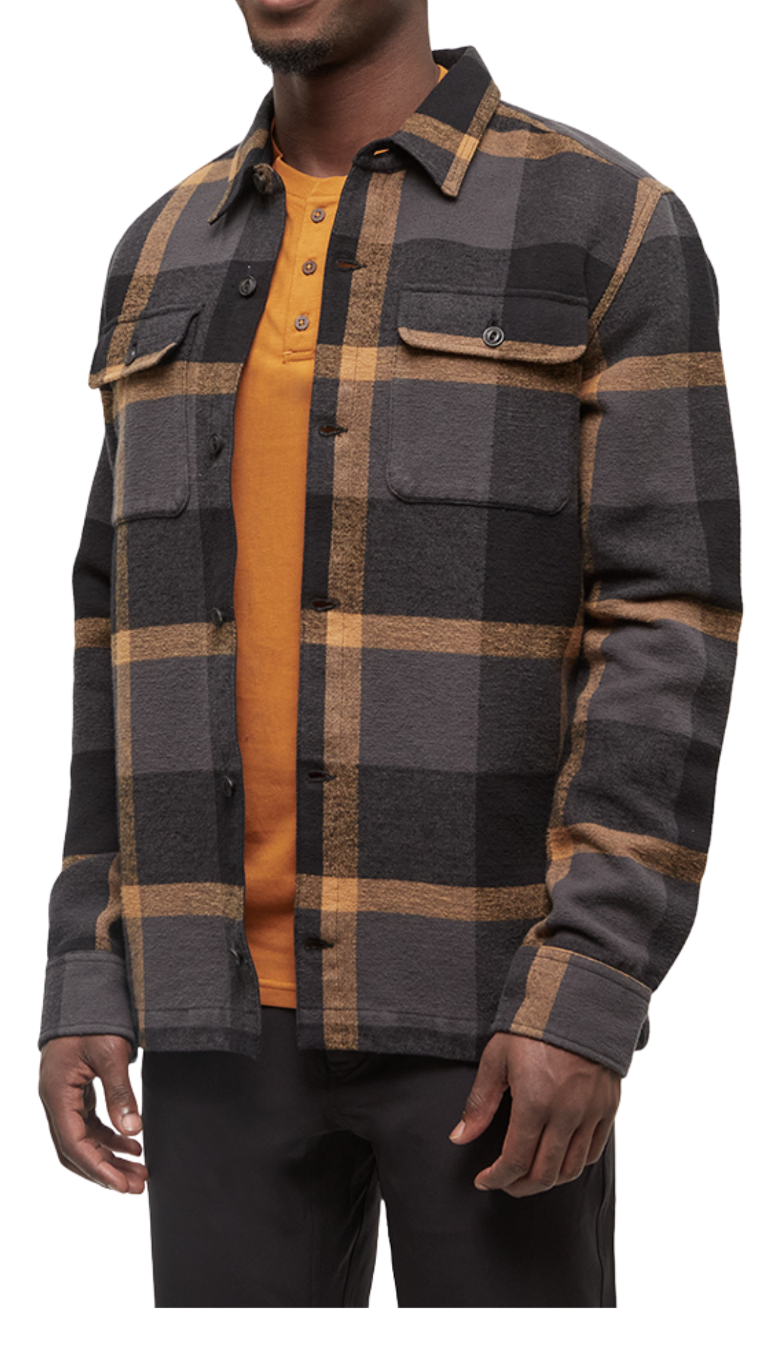 Woodford Shacket/Jacket - Graphit/Cabin Plaid