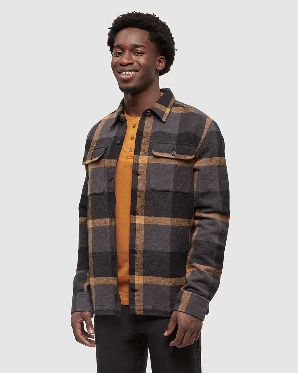 Woodford Shacket/Jacket - Graphit/Cabin Plaid